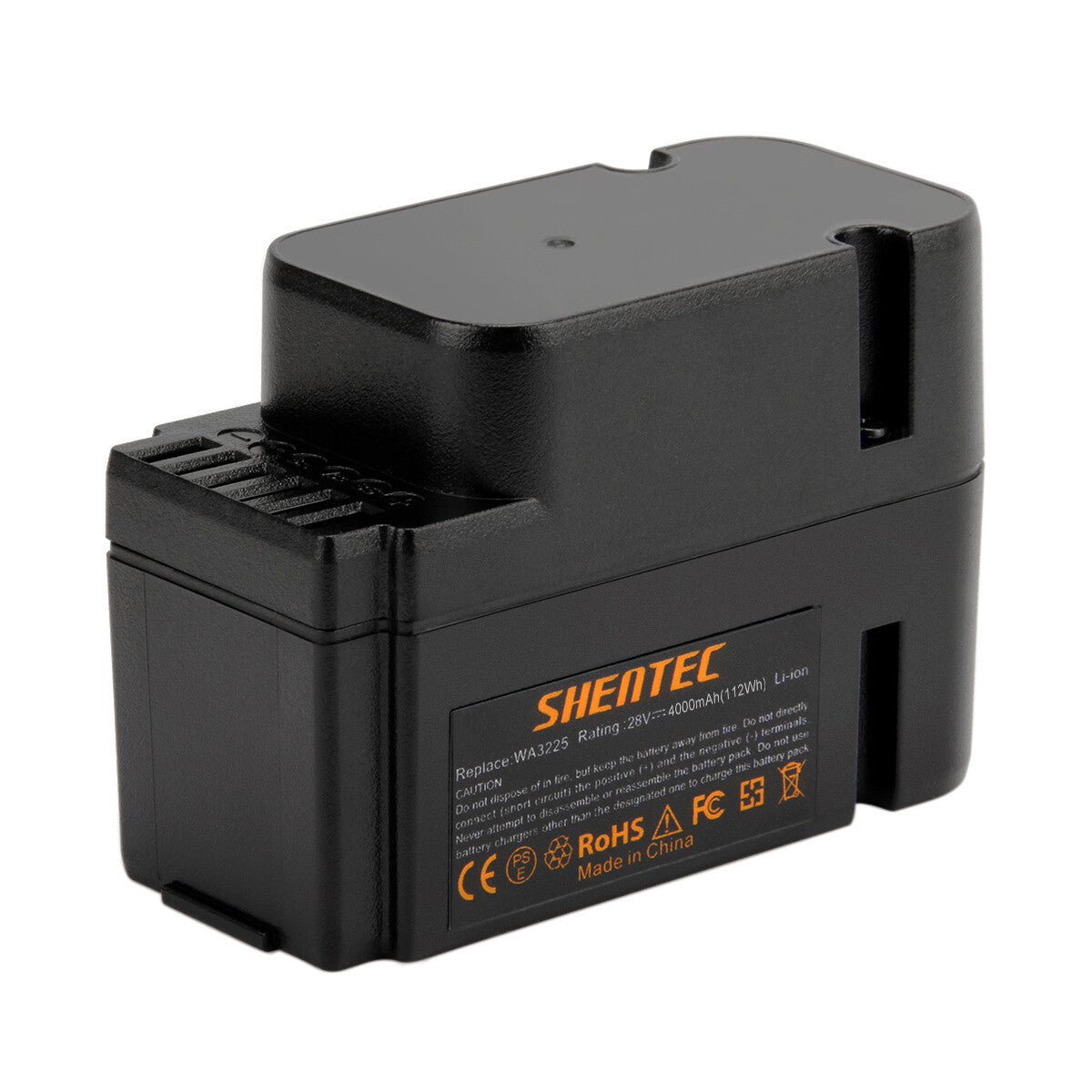 SHENTEC 2x 4.0Ah 28V Li-ion Batteria di ricambio per Worx WA3225 WA3565 WG754E WG790E WG791E.1 WG796E.1