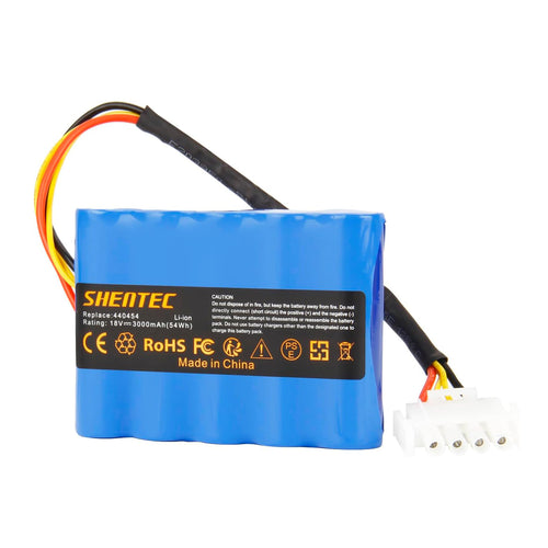 SHENTEC Batteria 18V 3000mAh per AL-KO Solo Robolinho Tagliaerba robotizzato 100 110 1100 41.6 Solo 700 700E 1000 1100