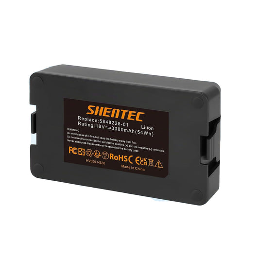 SHENTEC Batteria Li-Ion 3000mAH 18V per Gardena Sileno 2020 City 2018 Sileno+R100L