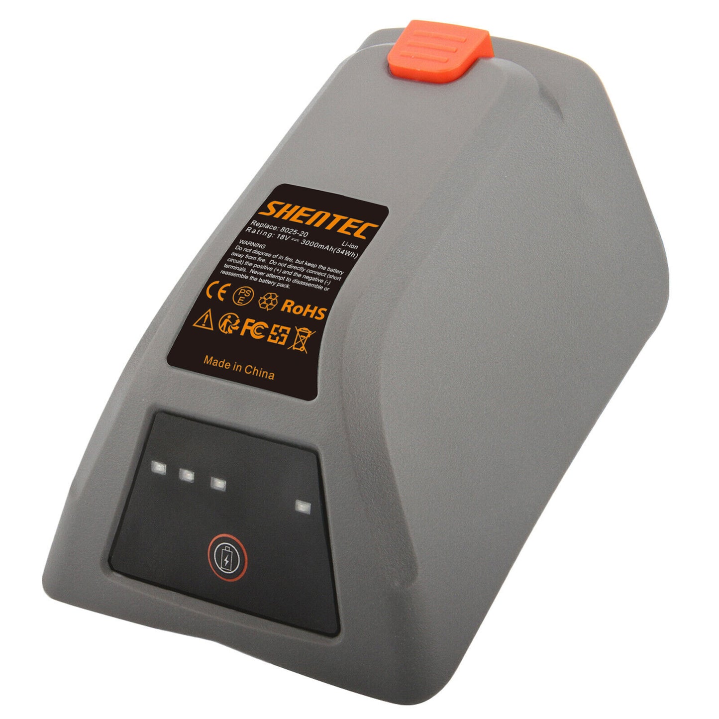 SHENTEC Batteria sostitutiva 3000mAh 18V per Gardena 008A231 8025-20 Comfort Wand-Schlauchbox 35