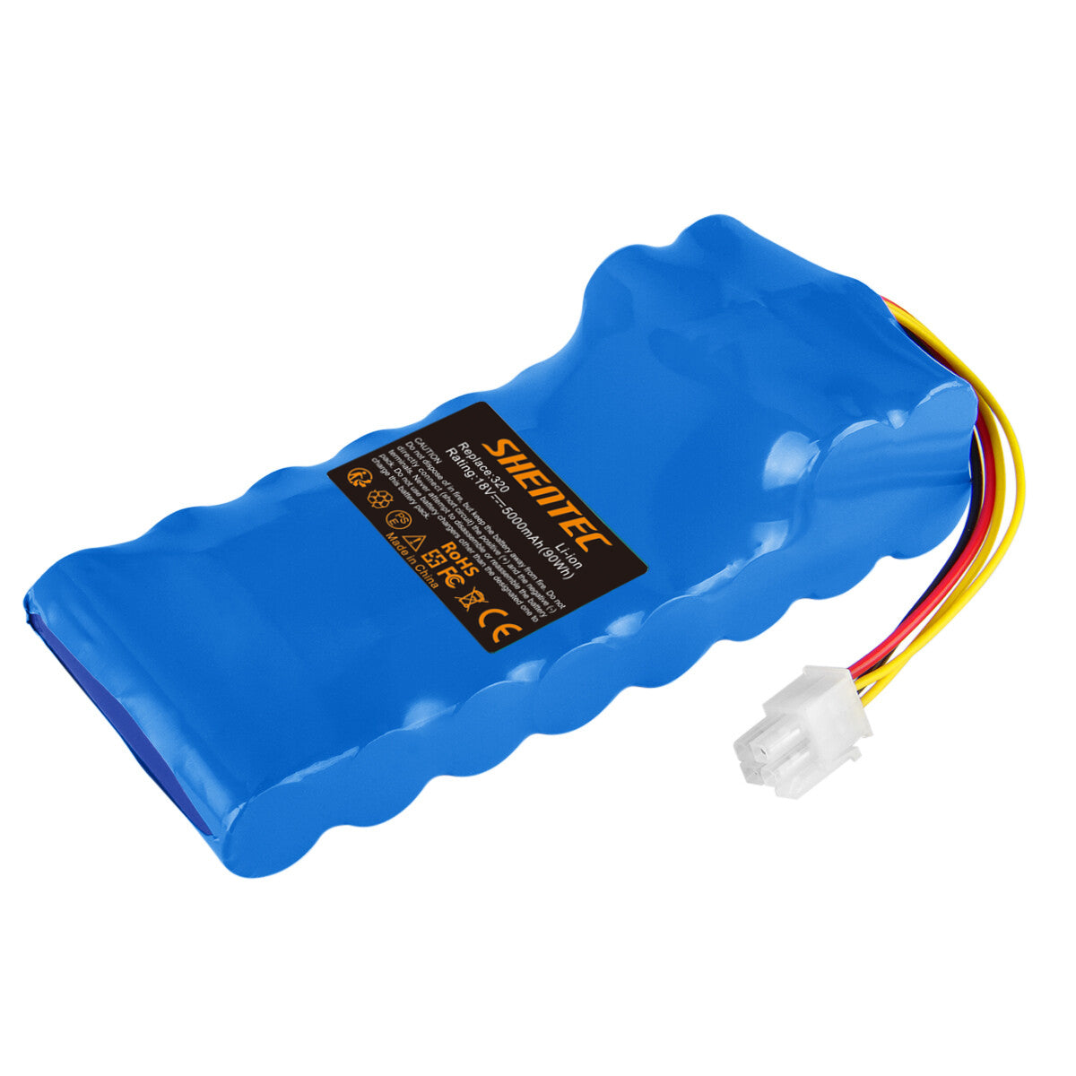 Batteria Li-ion SHENTEC 5000mAh 18V per Husqvarna Automower 320 420 430x 520 550 435x