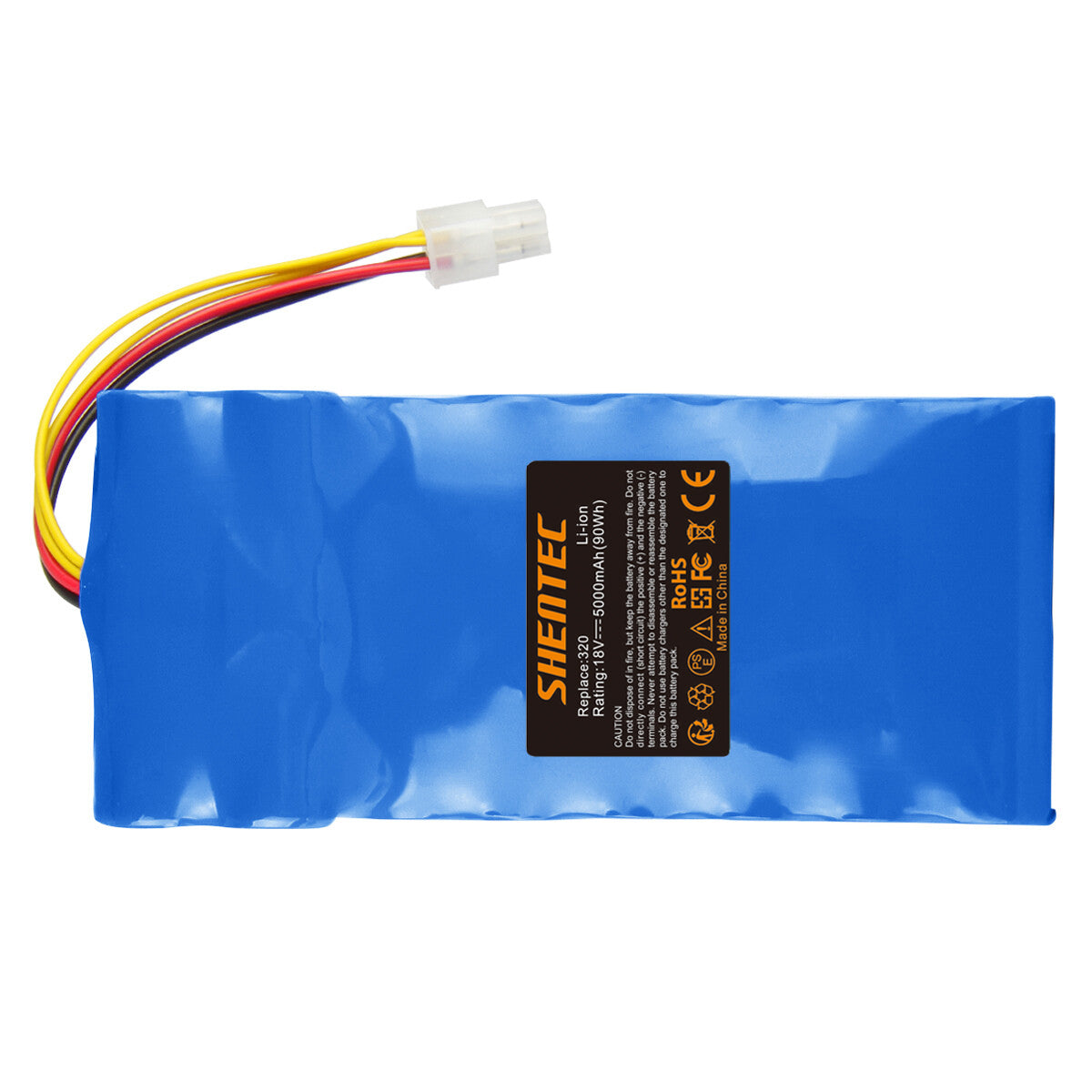 Batteria Li-ion SHENTEC 5000mAh 18V per Husqvarna Automower 320 420 430x 520 550 435x