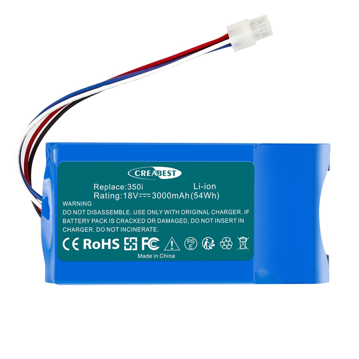 SHENTEC 18V 3Ah BATTERIA LI-ION PER YARD FORCE 1920726 AMIRO 400i 400Ri 350 400 350i
