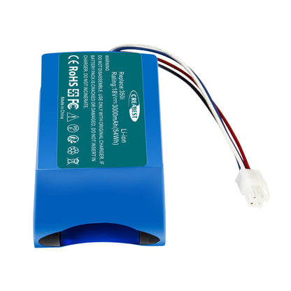 SHENTEC 18V 3Ah BATTERIA LI-ION PER YARD FORCE 1920726 AMIRO 400i 400Ri 350 400 350i